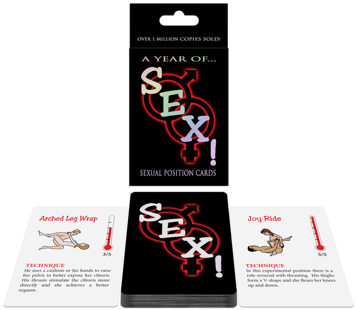 A Year Of Sex! Couples Sex Card Game