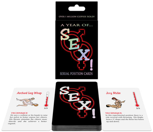 A Year Of Sex! Couples Sex Card Game
