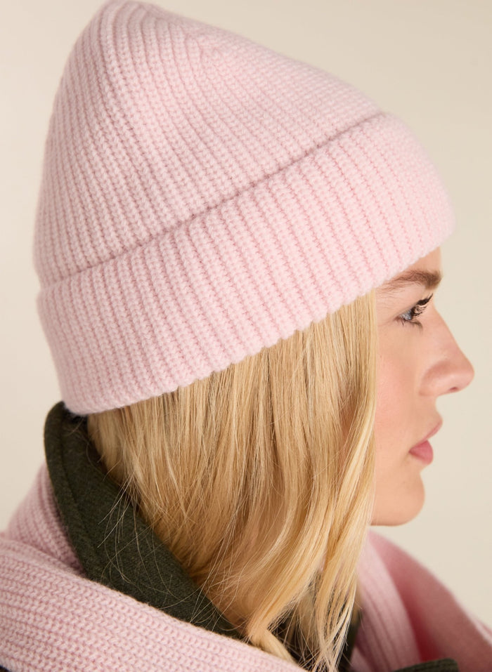 Abbie Wool Blend Hat - Powder Pink Baukjen