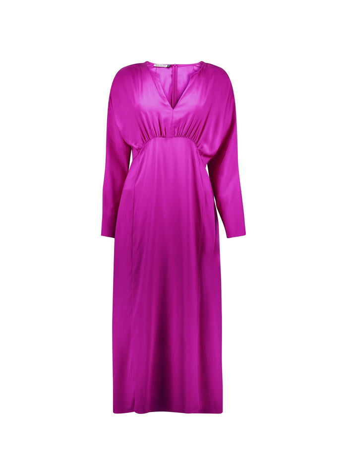 Ariana Ecojilin Blend Dress - Magenta Baukjen