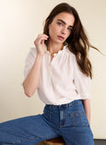 Bryony Organic Cheesecloth Blouse - Pure White Baukjen