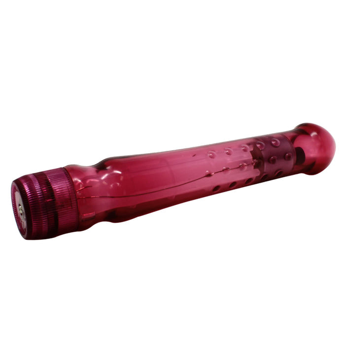 California Exotics Turbo Glider Raspberry Crush 6 Inch Waterproof Classic Vibrator