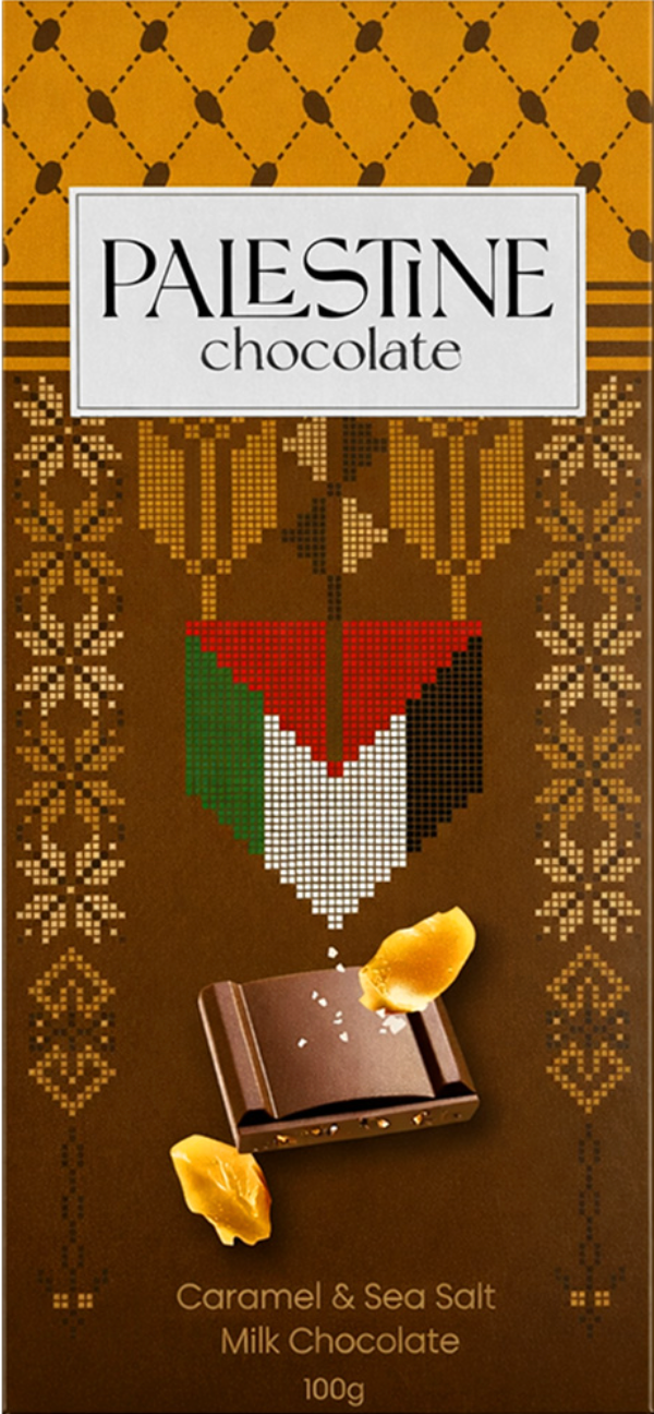 Caramel & Sea Salt Milk Chocolate 100g