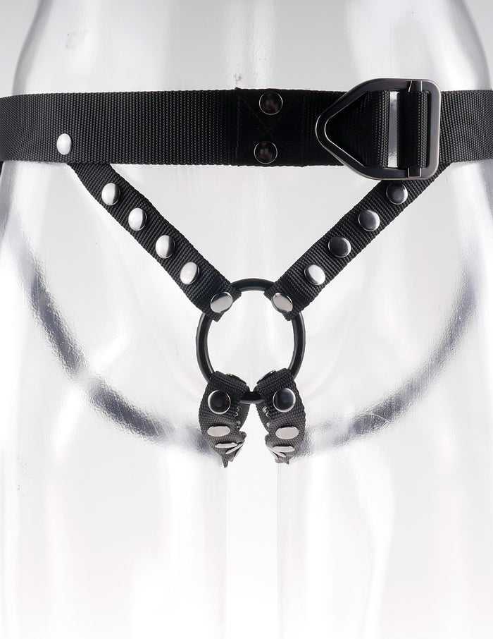 COMMAND by Sir Richard's  Harness with Hollow Strap-On