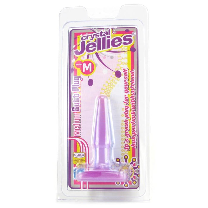 Crystal Jellies Small Butt Plug in Purple by  Doc Johnson -  - 6