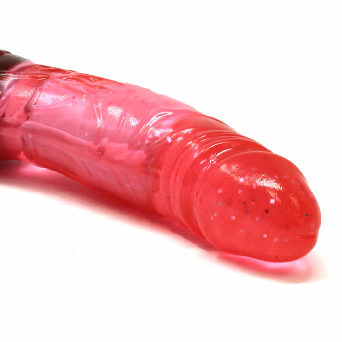 Curved 6.5 Inch Realistic Penis Vibrating Dildo
