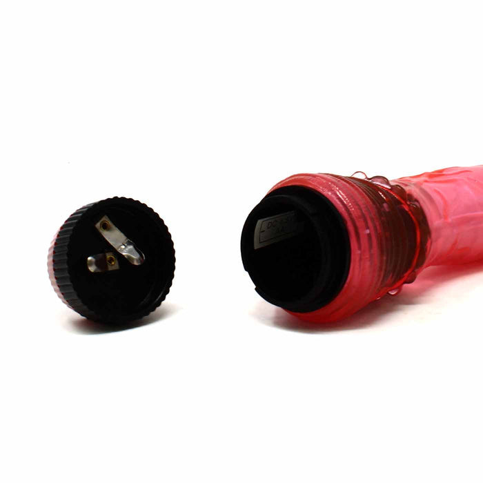 Curved 6.5 Inch Realistic Penis Vibrating Dildo