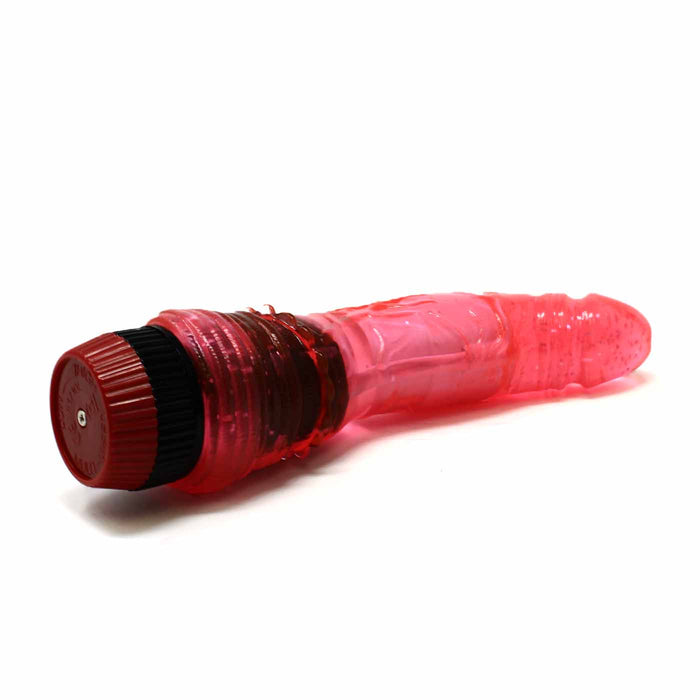 Curved 6.5 Inch Realistic Penis Vibrating Dildo