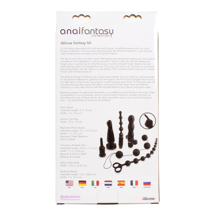 Deluxe Anal Toy Kit: 6 Toys Included + a Free Anal Prep Kit!