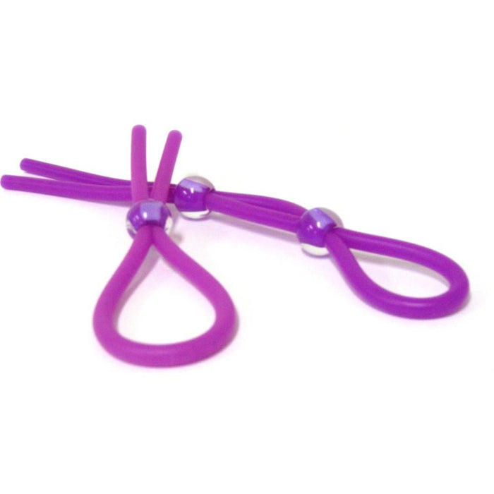 Doc Johnson Adjustable Silicone Cock Tie Set by  Doc Johnson -  - 1