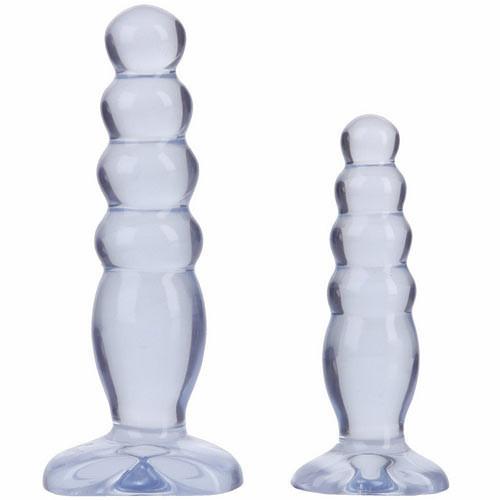 Doc Johnson Crystal Jellies Beaded Butt Plug Trainer Kit by  Doc Johnson -  - 2