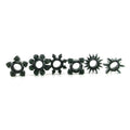Doc Johnson Tower Of Power 6 Black Cock Rings by  Doc Johnson -  - 3