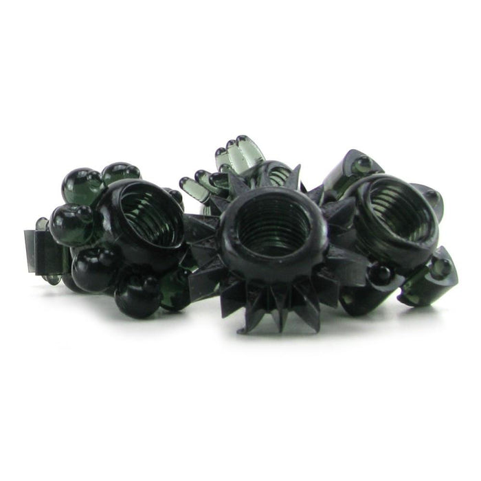 Doc Johnson Tower Of Power 6 Black Cock Rings by  Doc Johnson -  - 5
