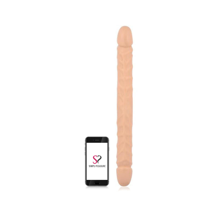 Doc Johnson Veined Double Header 18 Inch Dildo