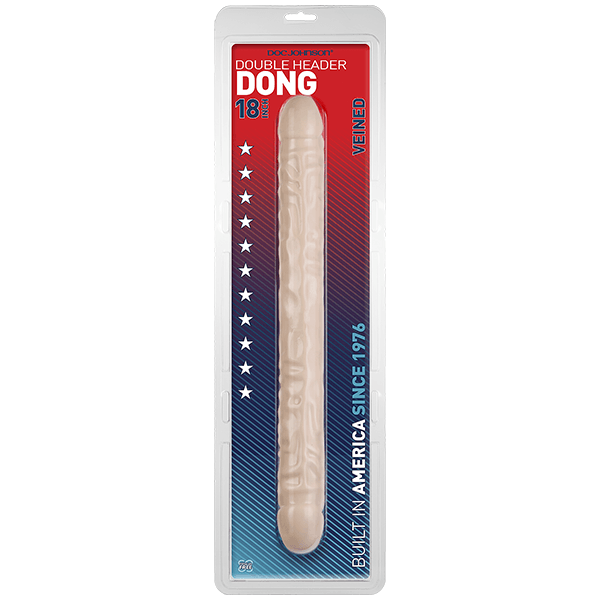 Doc Johnson Veined Double Header 18 Inch Dildo