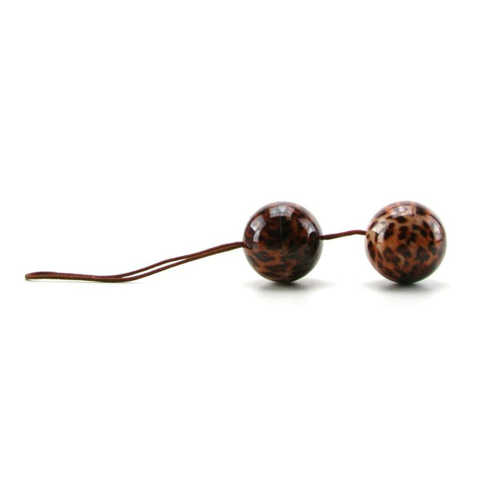 Duotone Balls in Leopard by  California Exotics -  - 3