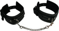 Edge Leather Ankle Restraints Handcrafted Adjustable Bondage Gear