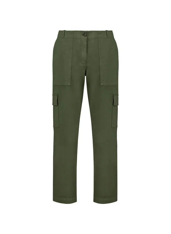 Edith Organic Cotton Cargos - Khaki Baukjen