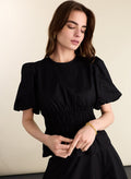 Elise Organic Cotton Top - Caviar Black Baukjen
