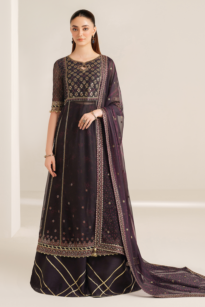EMBROIDERED CHIFFON UC-3111