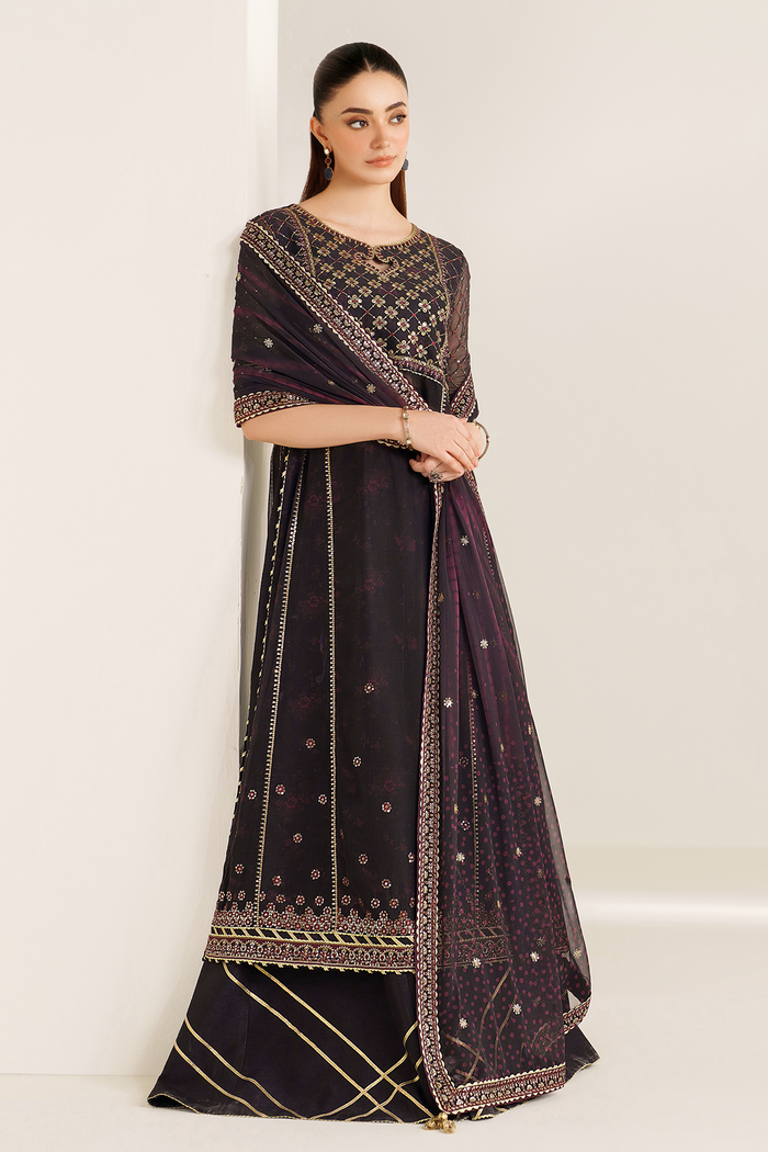 EMBROIDERED CHIFFON UC-3111