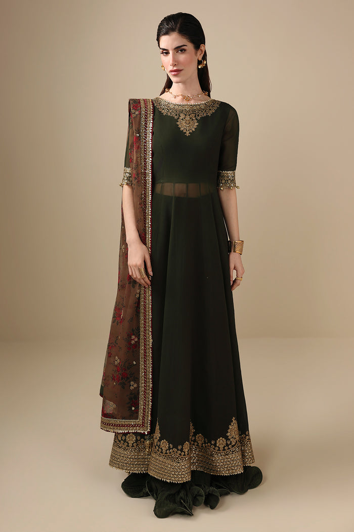 EMBROIDERED CHIFFON UC-3121