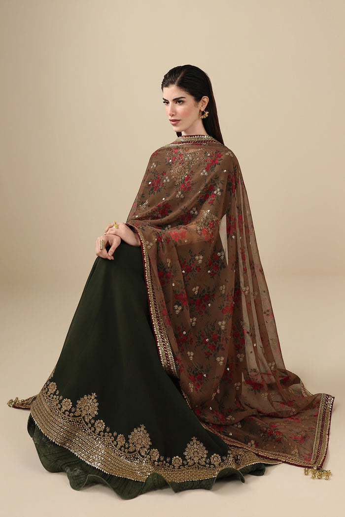 EMBROIDERED CHIFFON UC-3121