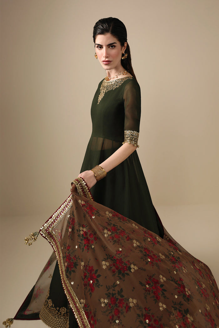 EMBROIDERED CHIFFON UC-3121