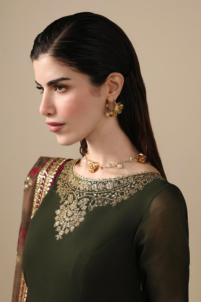 EMBROIDERED CHIFFON UC-3121