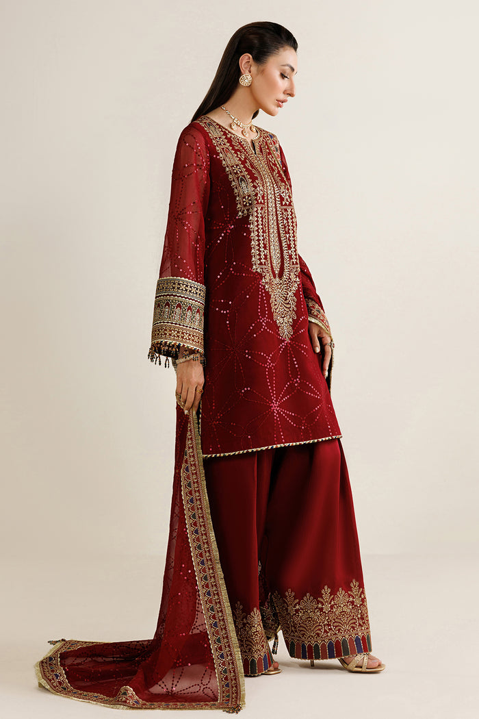 EMBROIDERED CHIFFON UC-3124