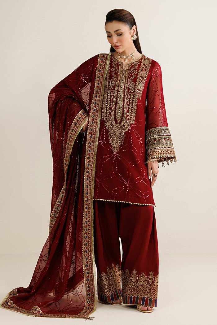 EMBROIDERED CHIFFON UC-3124