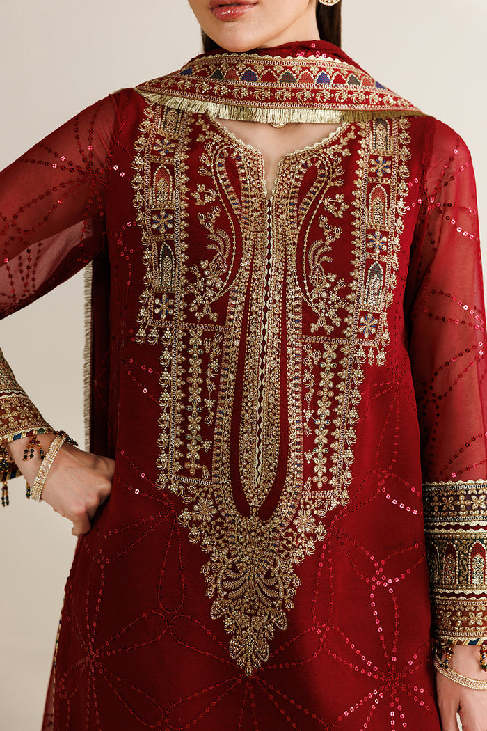 EMBROIDERED CHIFFON UC-3124
