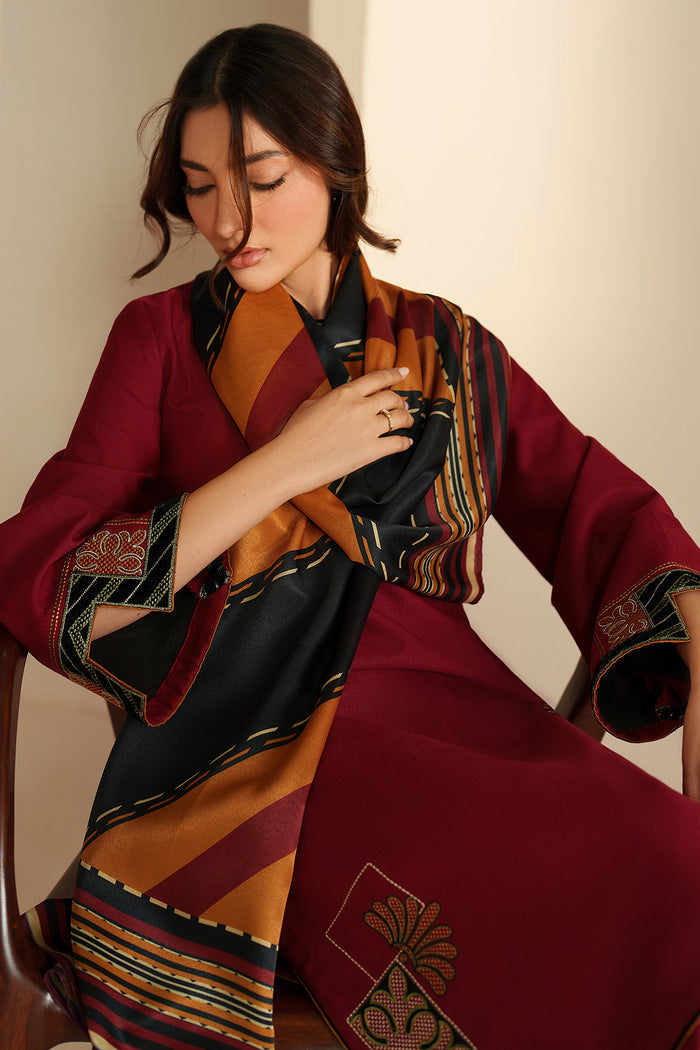 EMBROIDERED KHADDAR UW-0201