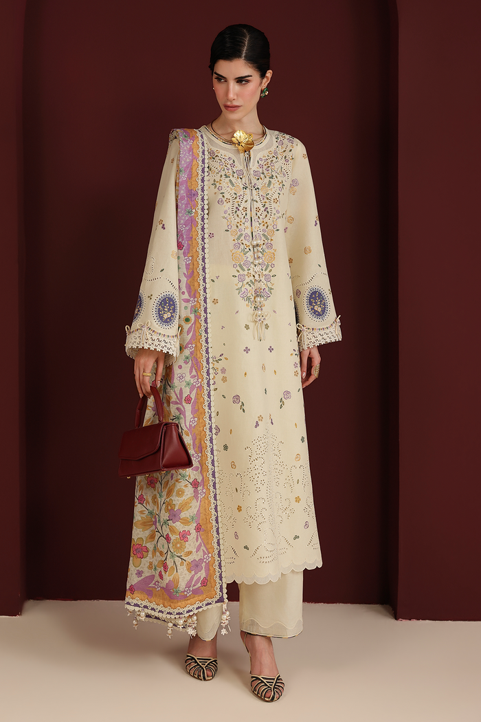 EMBROIDERED LAWN IL26-D01