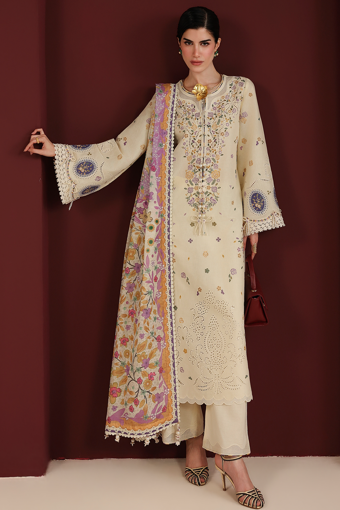 EMBROIDERED LAWN IL26-D01