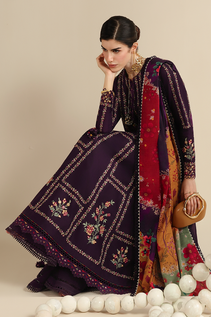 EMBROIDERED LAWN IL26-D06
