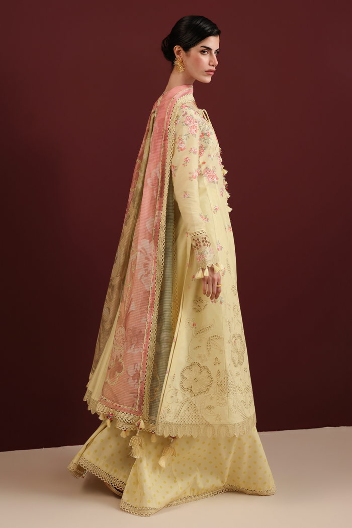 EMBROIDERED LAWN IL26-D07