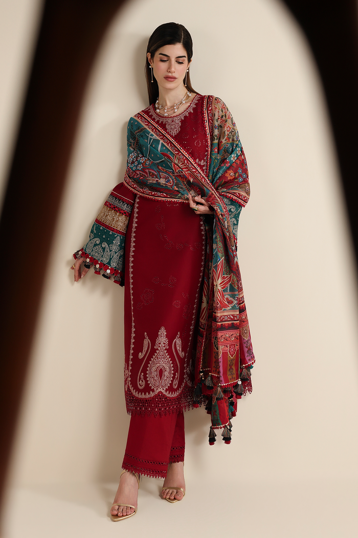 EMBROIDERED LAWN IL26-D08
