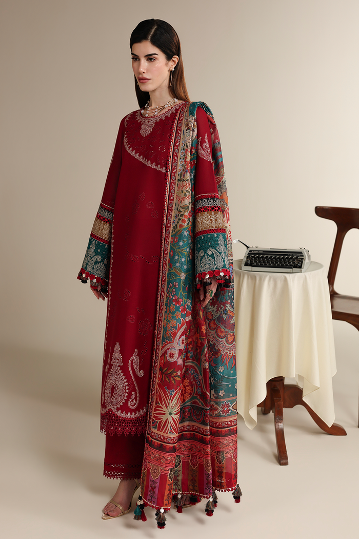 EMBROIDERED LAWN IL26-D08