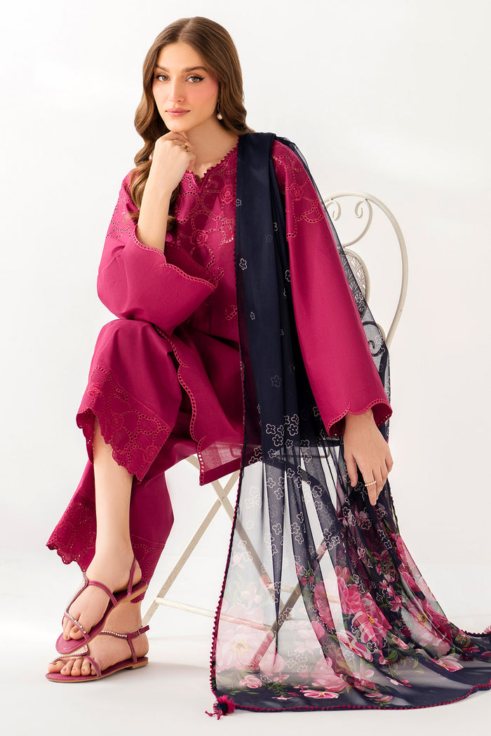 EMBROIDERED LAWN RTW-1237