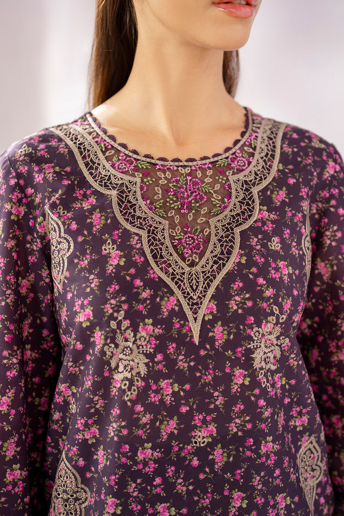 EMBROIDERED LAWN RTW-1238