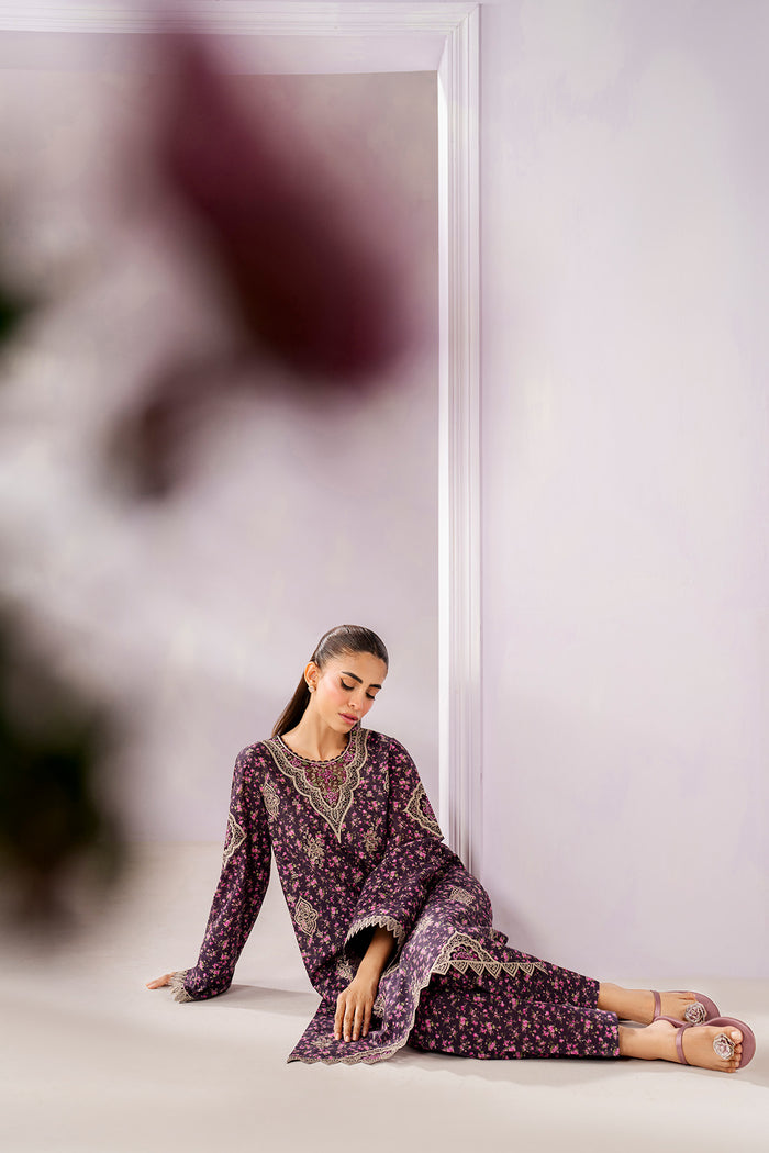 EMBROIDERED LAWN RTW-1238