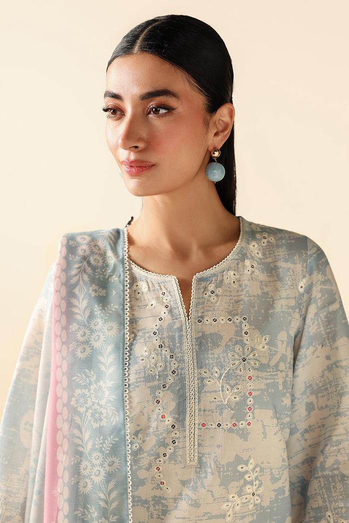EMBROIDERED LAWN USE-9328