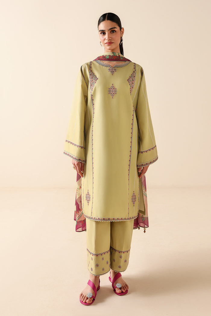 EMBROIDERED LAWN USE-9339