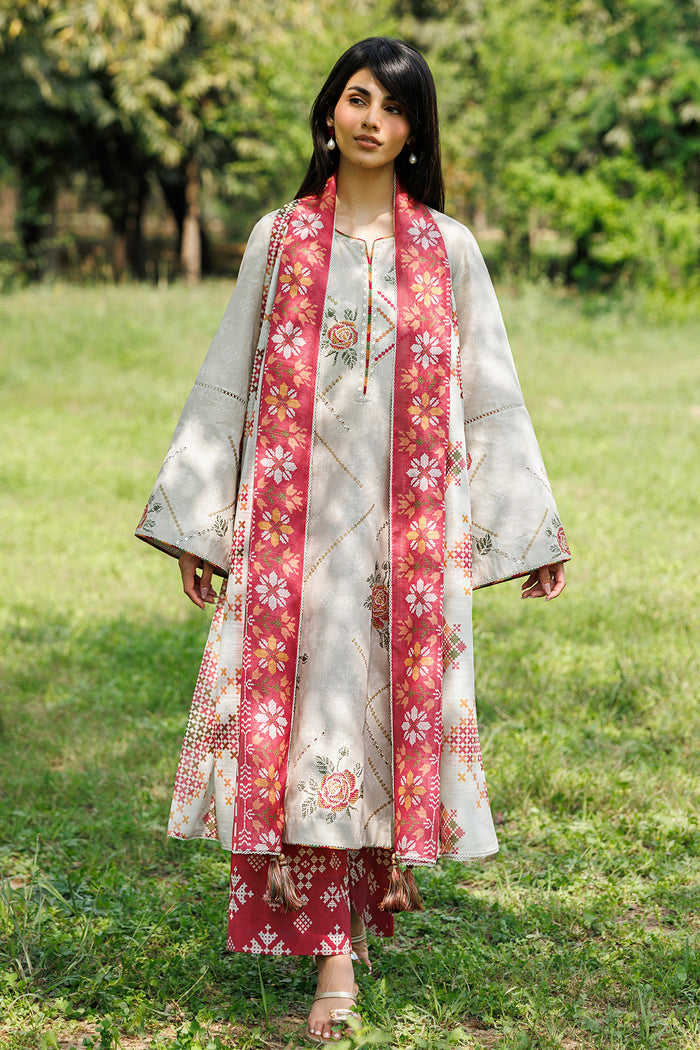 EMBROIDERED LAWN USE-9347
