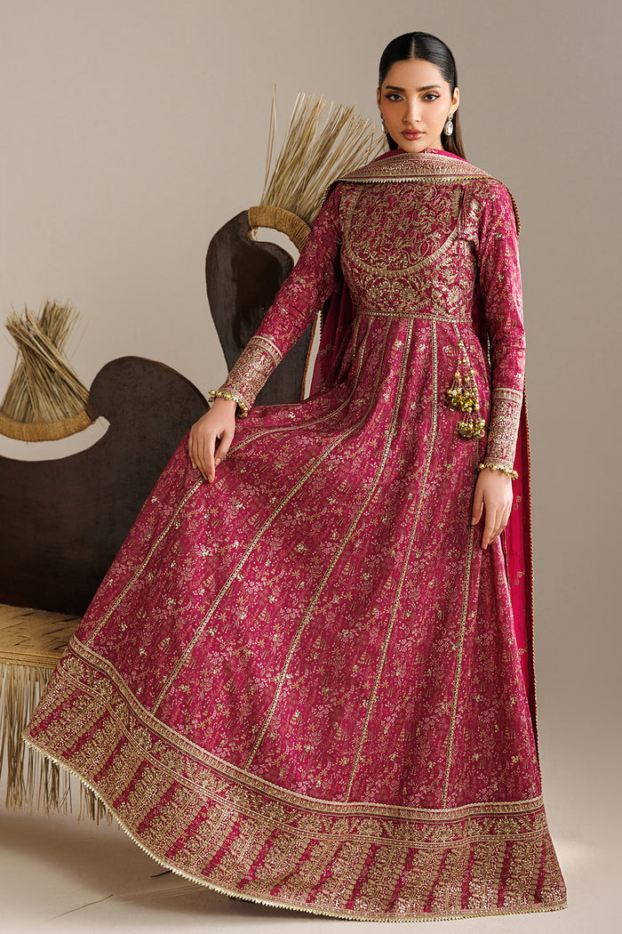 EMBROIDERED RAW SILK UR-7084