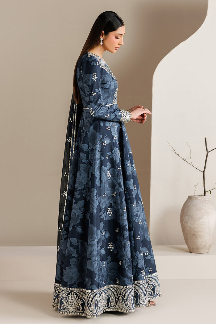 EMBROIDERED RAW SILK UR-7086