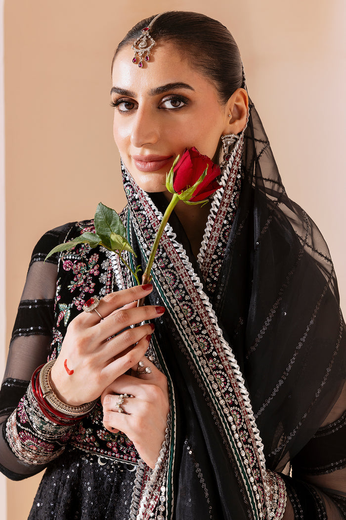Embroidered Velvet Formal CVF25-D10