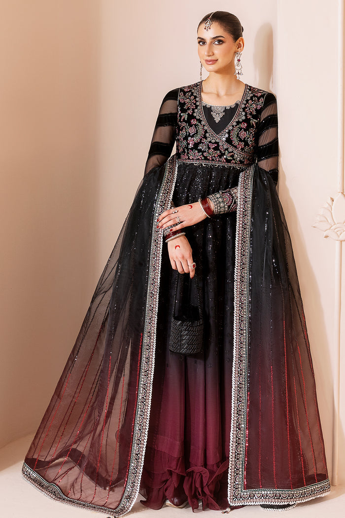 Embroidered Velvet Formal CVF25-D10