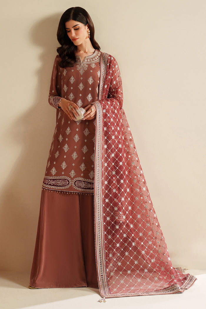 Embroidered Velvet Formal VVF25-D03